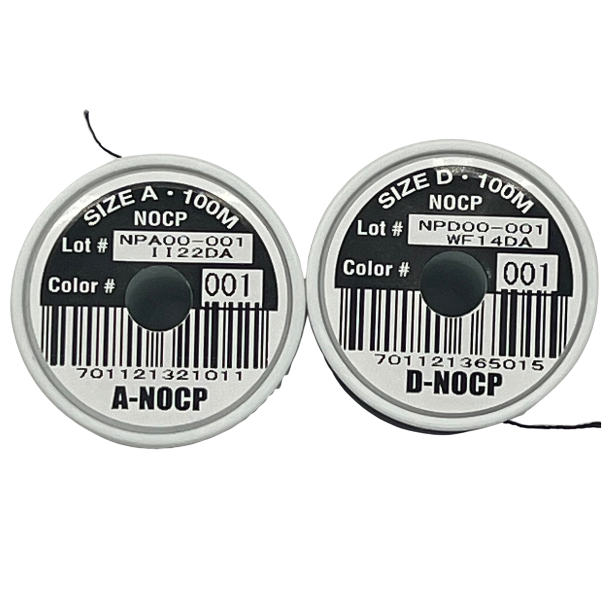 Fuji 001 Black Ultra Poly NOCP Thread