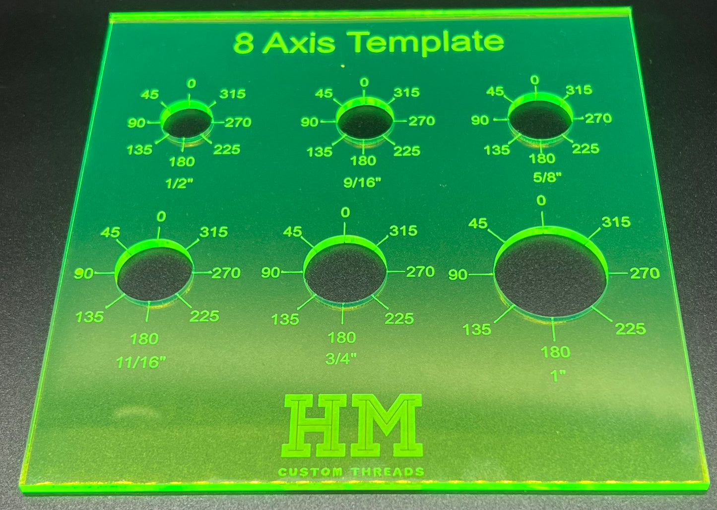 HMCT-8 Axis Template