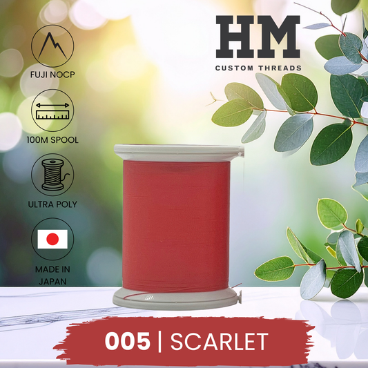 Fuji 005 Scarlet Ultra Poly NOCP Thread