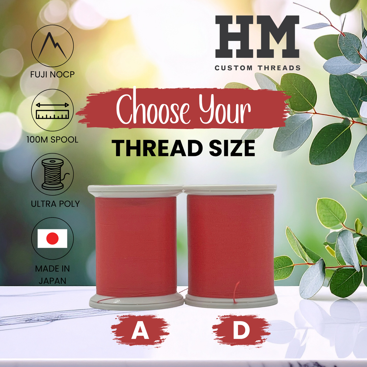 Fuji 005 Scarlet Ultra Poly NOCP Thread