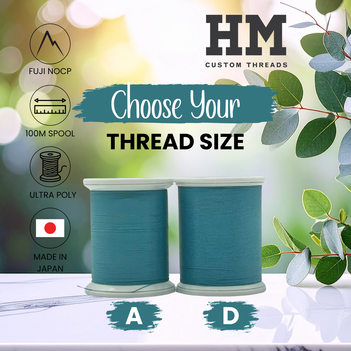Fuji 010 Blue Dunn Ultra Poly NOCP Thread