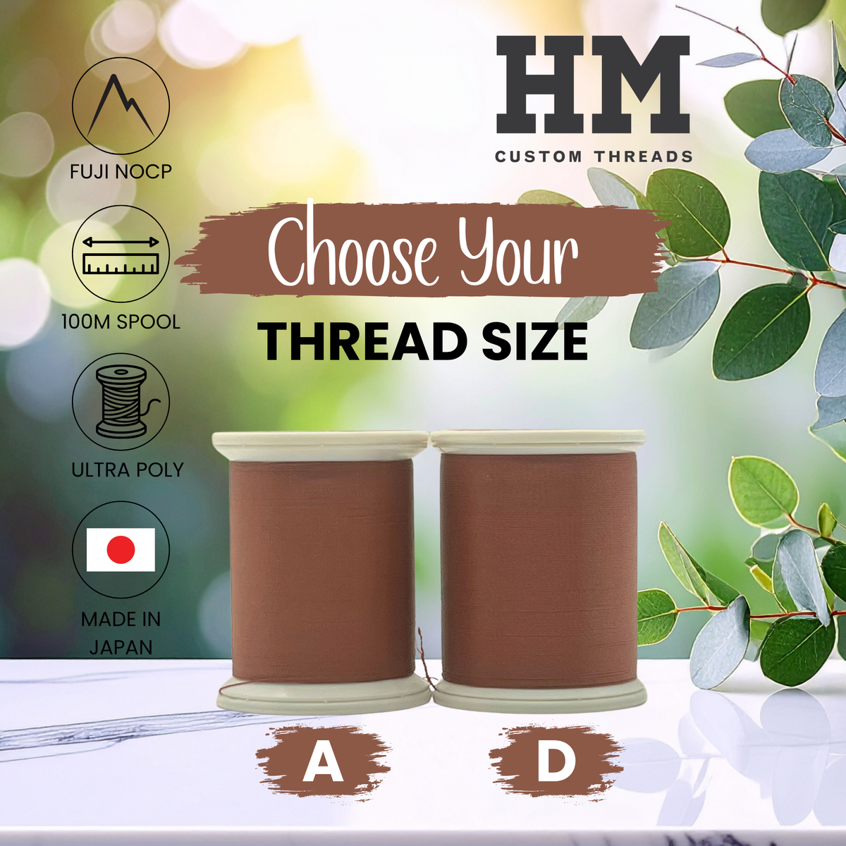 Fuji 011 Chestnut Ultra Poly NOCP Thread