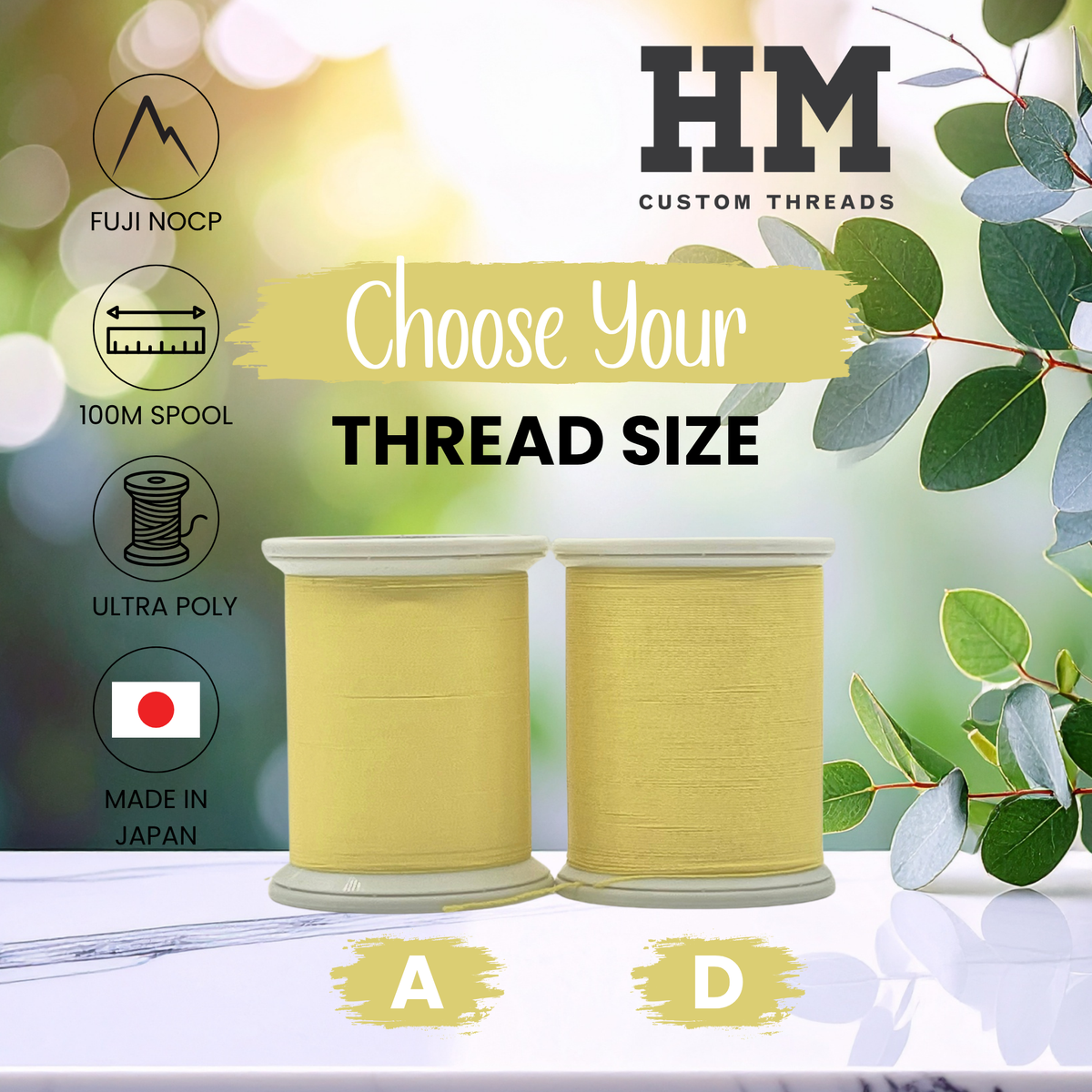 Fuji 013 Yellow Ultra Poly NOCP Thread