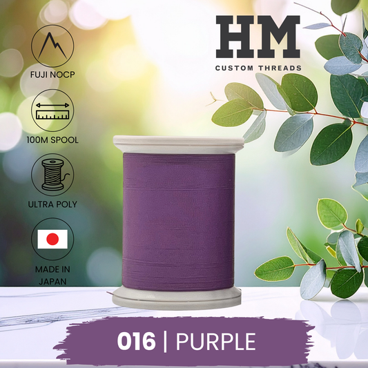Fuji 016 Purple Ultra Poly NOCP Thread
