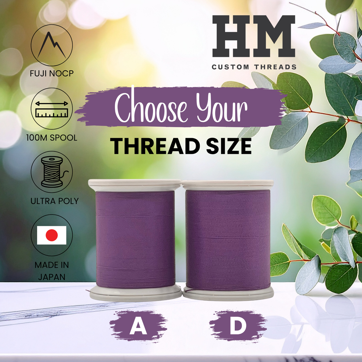 Fuji 016 Purple Ultra Poly NOCP Thread