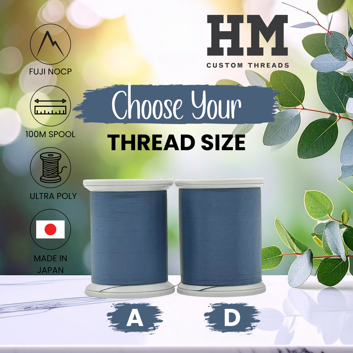 Fuji 018 Navy Ultra Poly NOCP Thread
