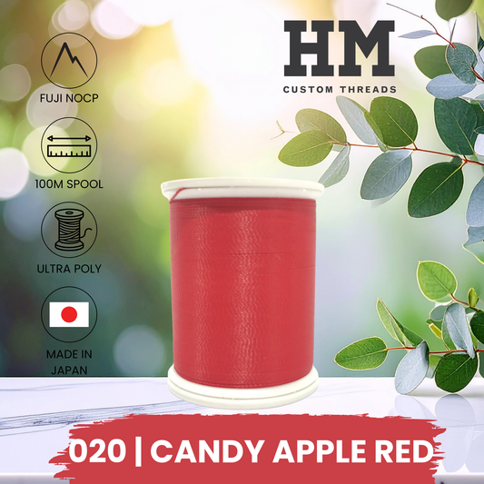 Fuji 020 Candy Apple Red Ultra Poly NOCP Thread