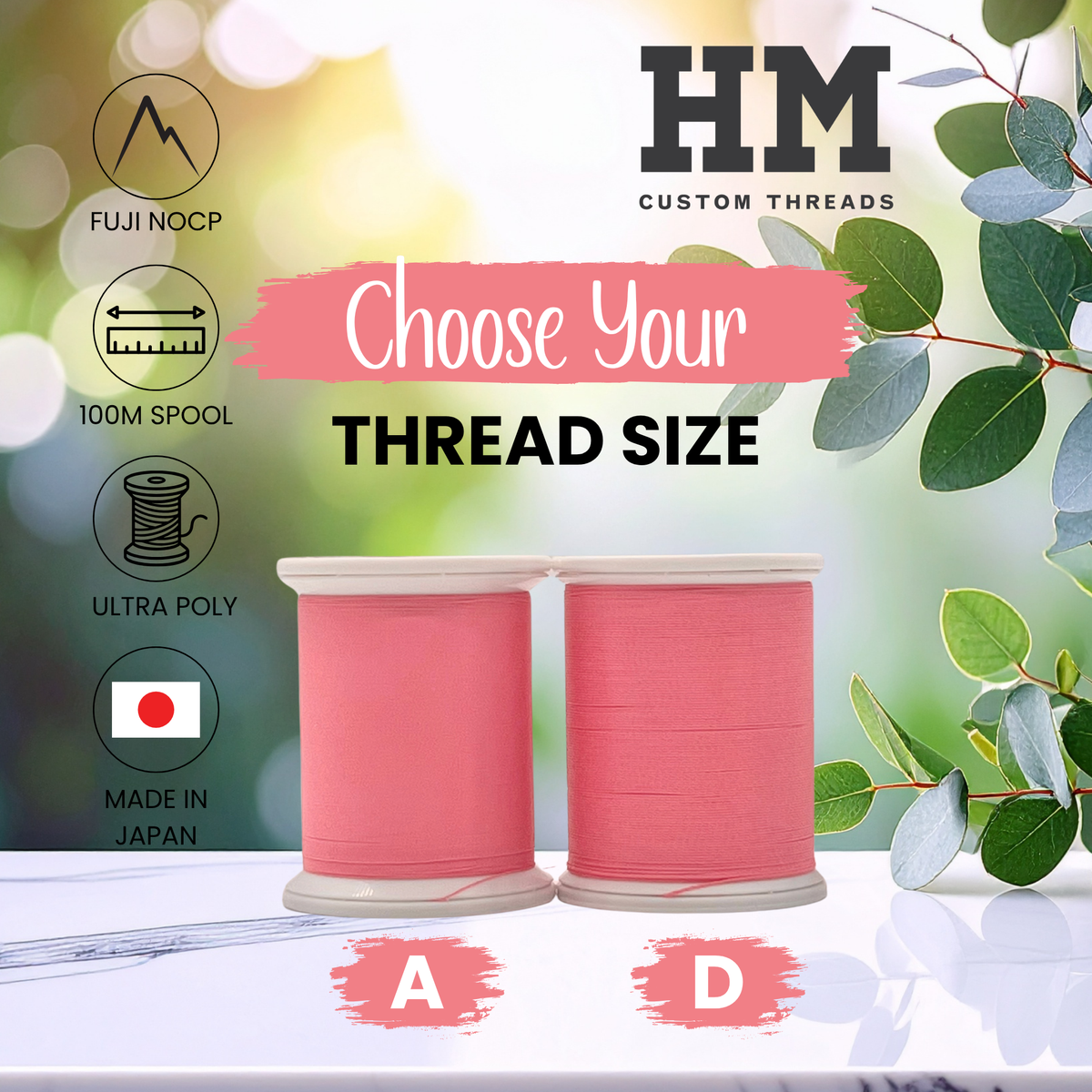 Fuji 022 Hot Pink Ultra Poly NOCP Thread