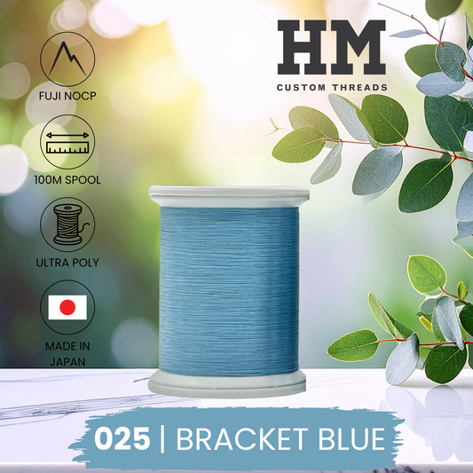 Fuji 025 Bracket Blue Ultra Poly NOCP Thread