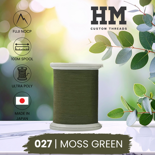 Fuji 027 Moss Green Ultra Poly NOCP Thread
