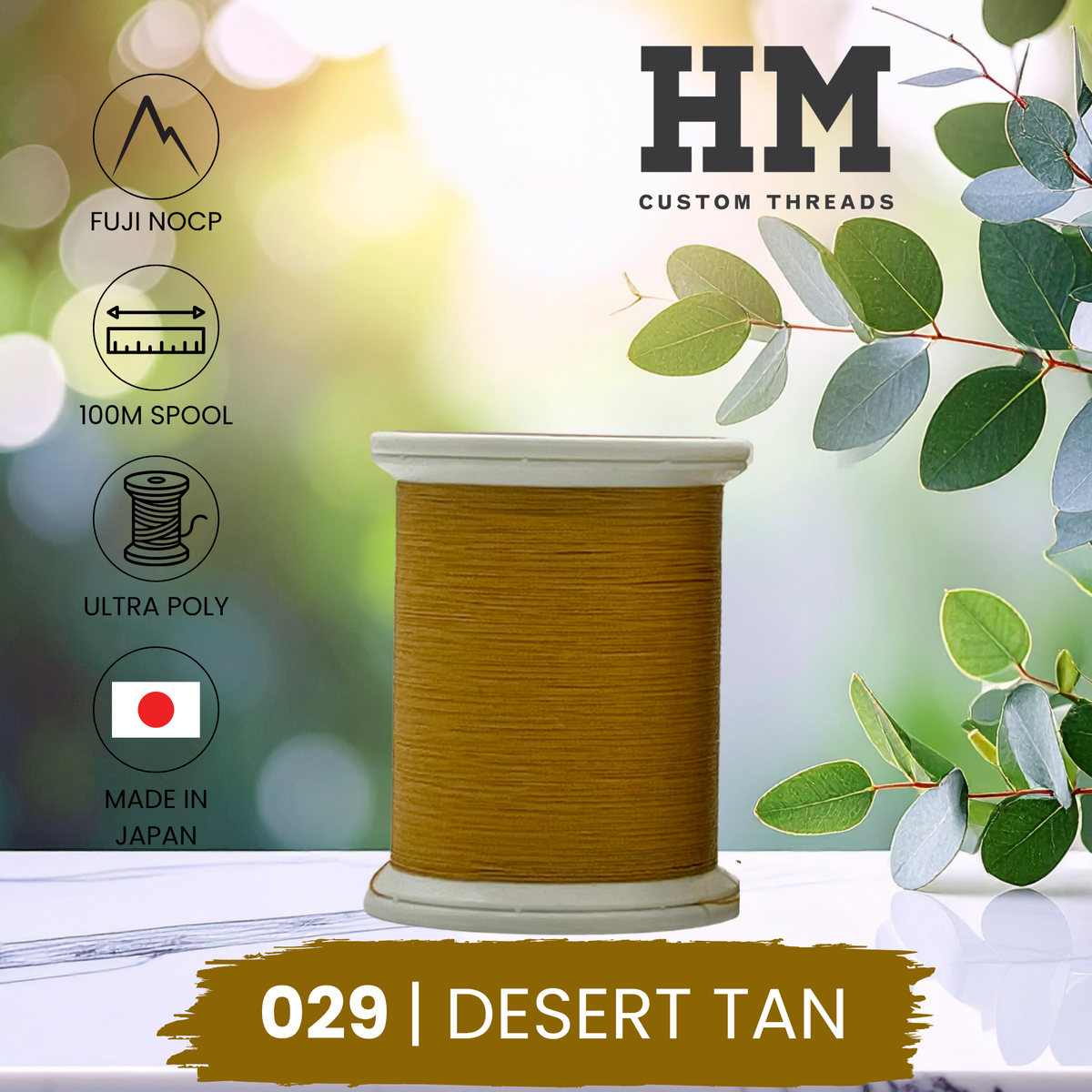 Fuji 029 Desert Tan Ultra Poly NOCP Thread