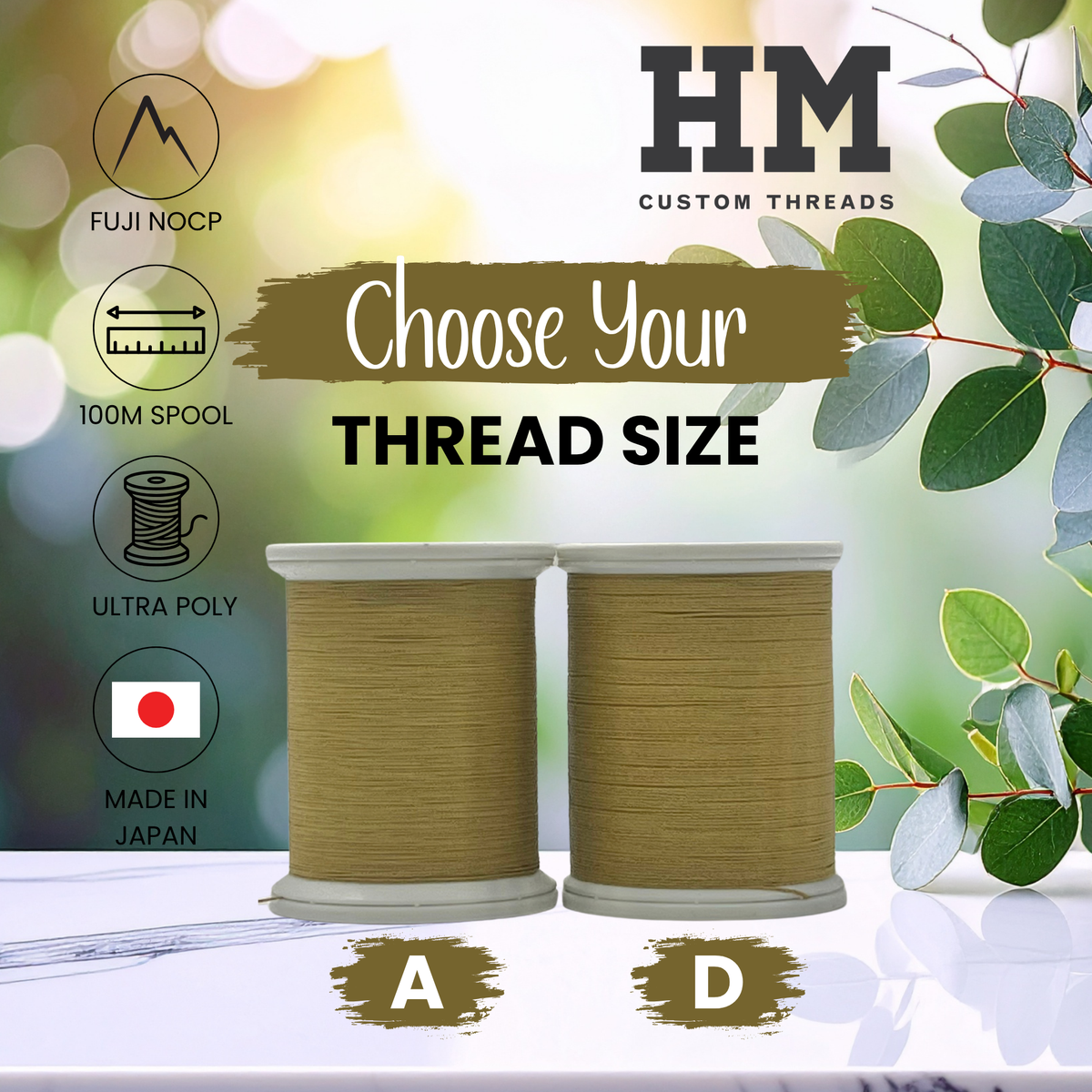 Fuji 032 Tactical Tan Ultra Poly NOCP Thread