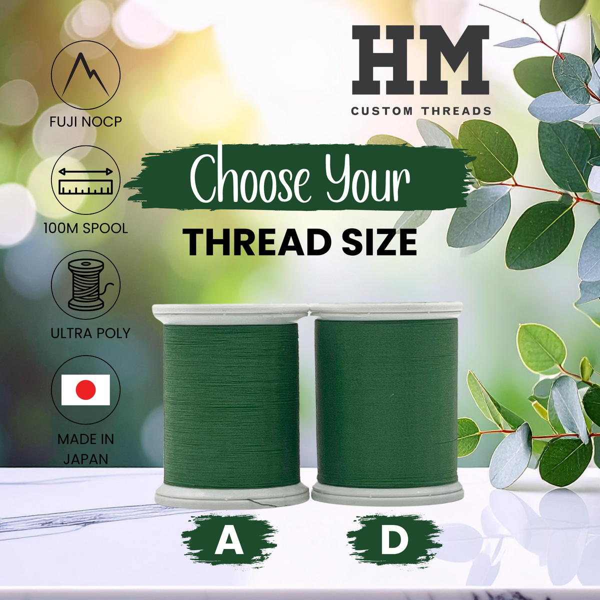 Fuji 034 OG Green Ultra Poly NOCP Thread