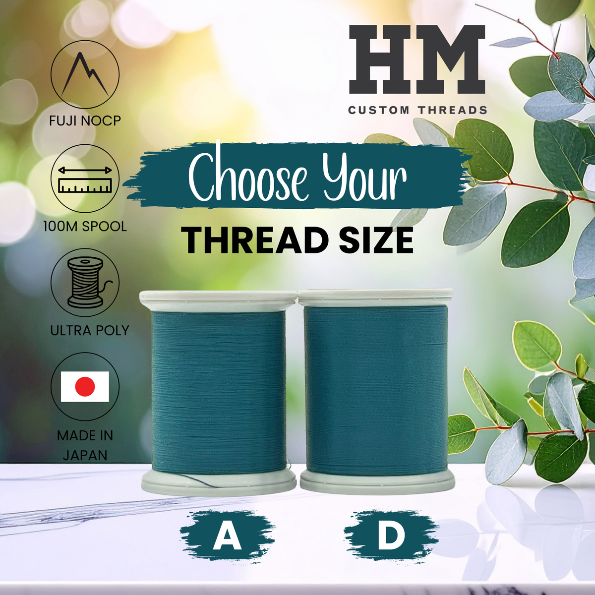 Fuji 035 Aquamarine Ultra Poly NOCP Thread