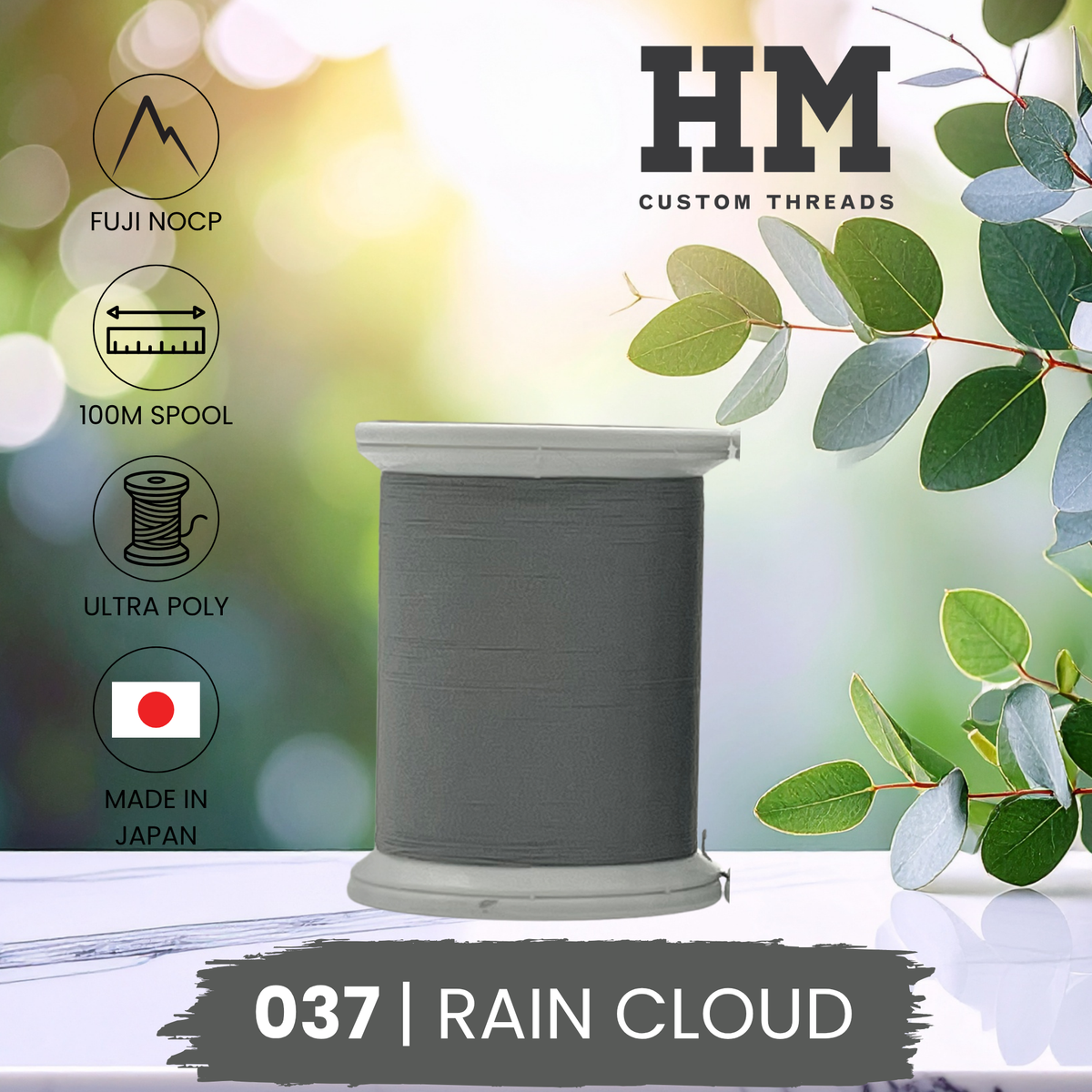 Fuji 037 Rain Cloud Ultra Poly NOCP Thread