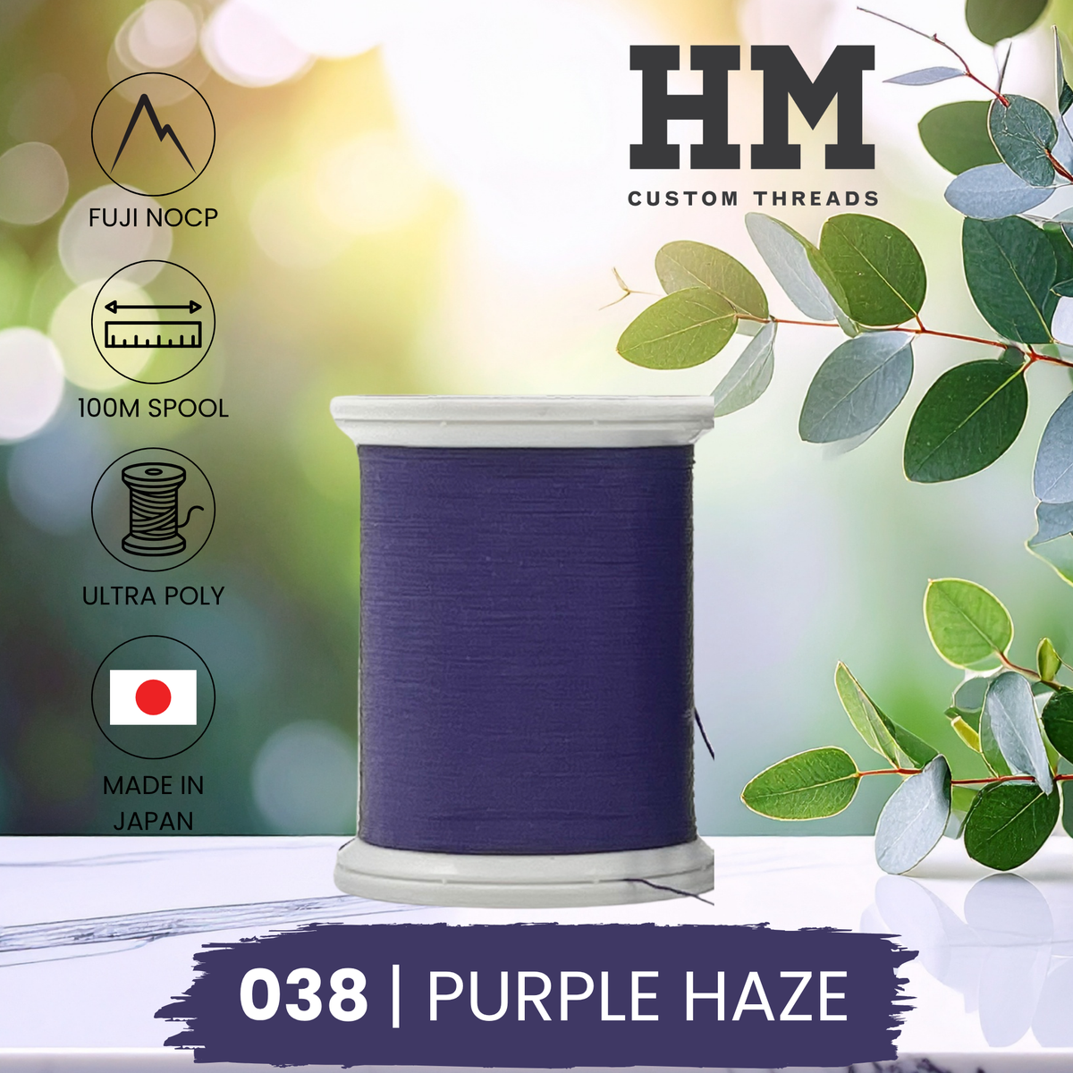 Fuji 038 Purple Haze Ultra Poly NOCP Thread