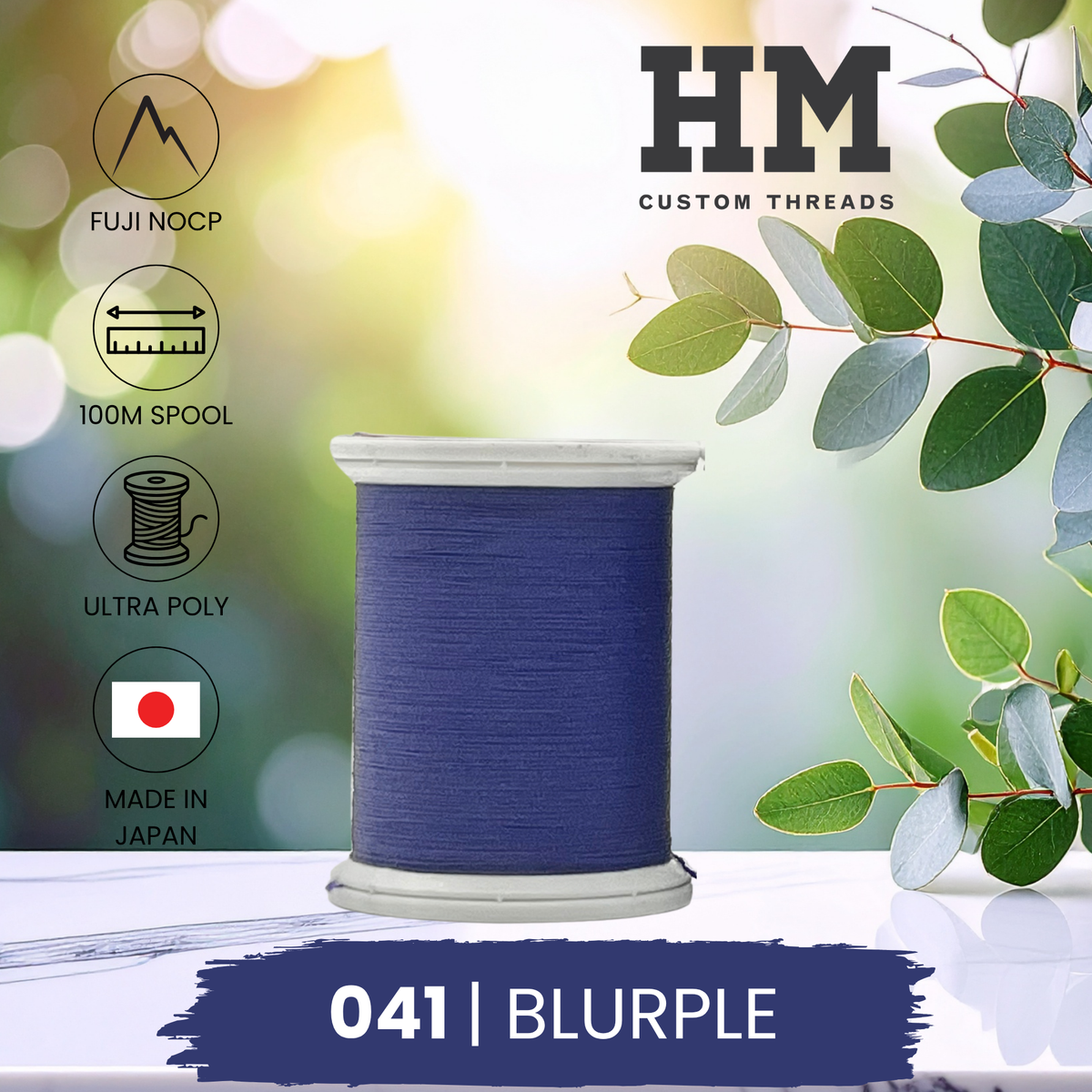 Fuji 041 Blurple Ultra Poly NOCP Thread