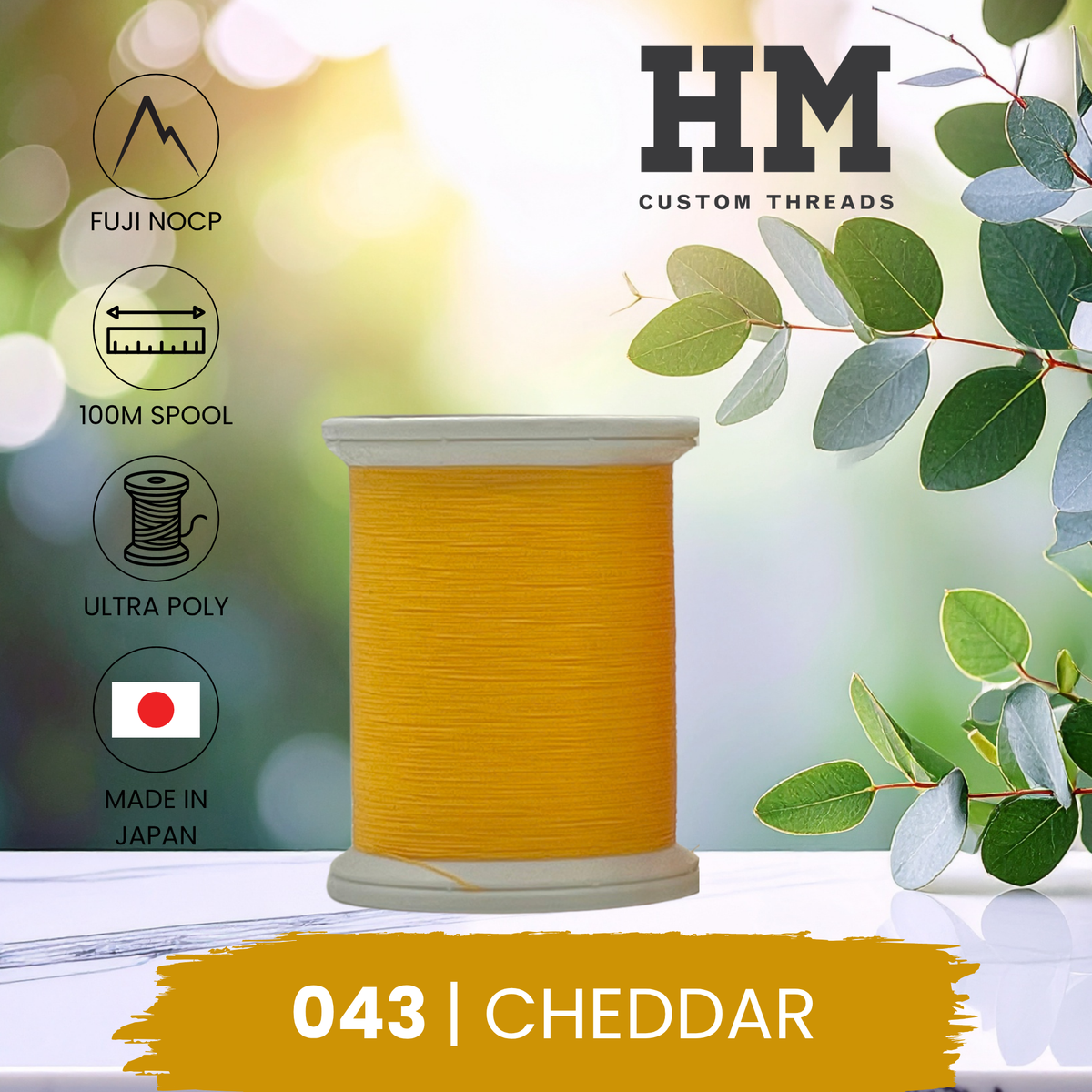 Fuji 043 Cheddar Ultra Poly NOCP Thread