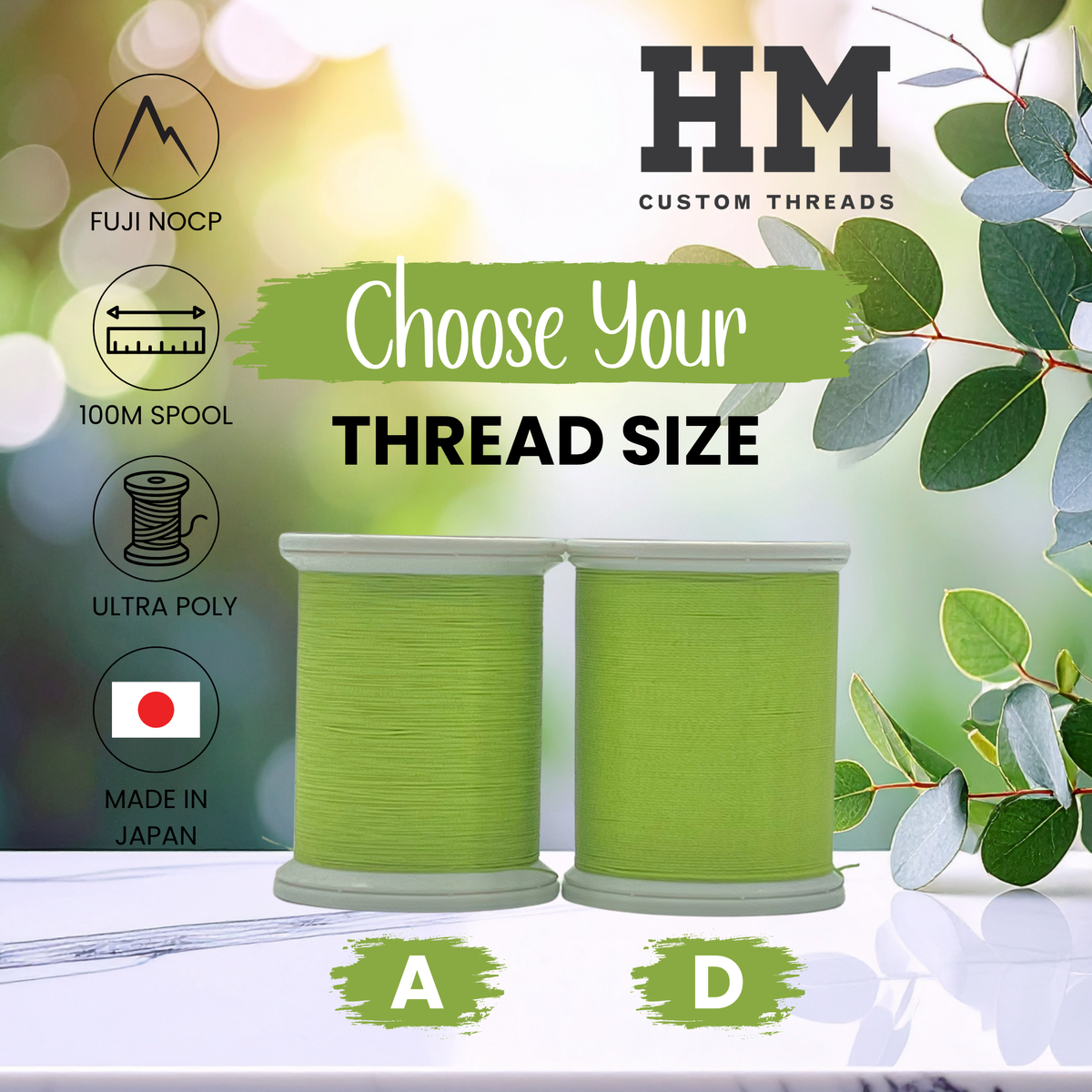 Fuji 044 Spring Green Ultra Poly NOCP Thread