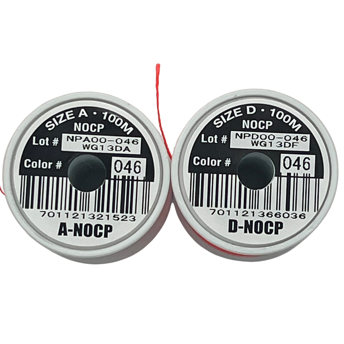 Fuji 046 DK Fire Coral Ultra Poly NOCP Thread