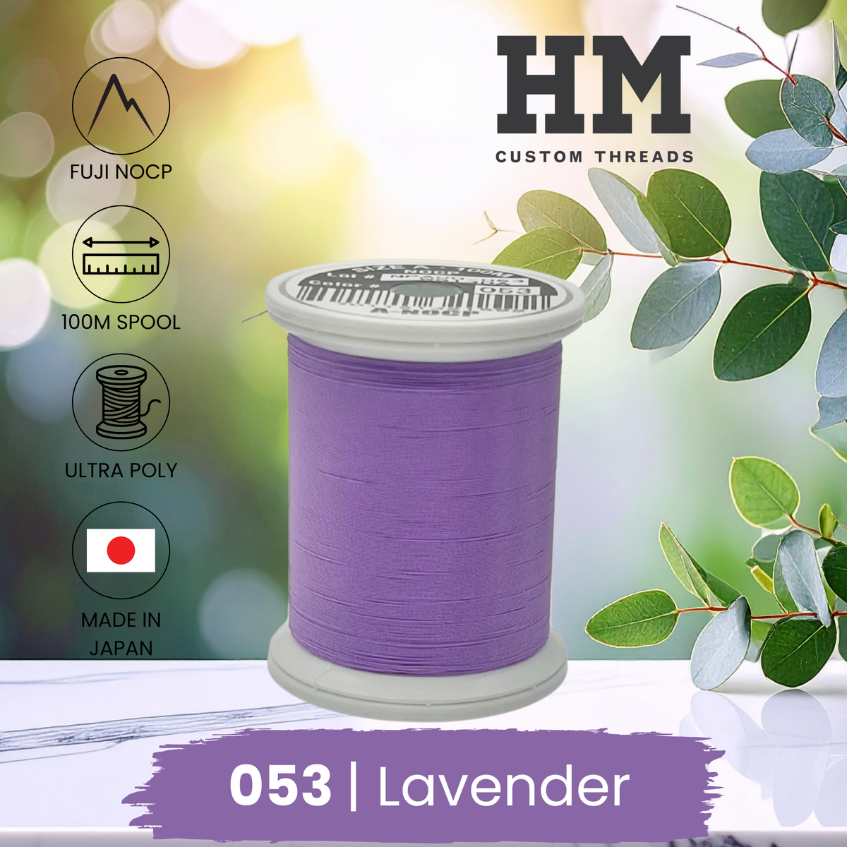 Fuji 053 Lavender Ultra Poly NOCP Thread