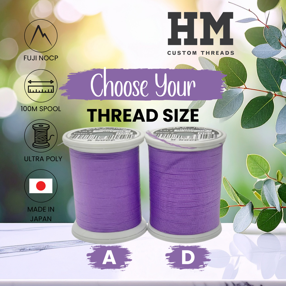 Fuji 053 Lavender Ultra Poly NOCP Thread