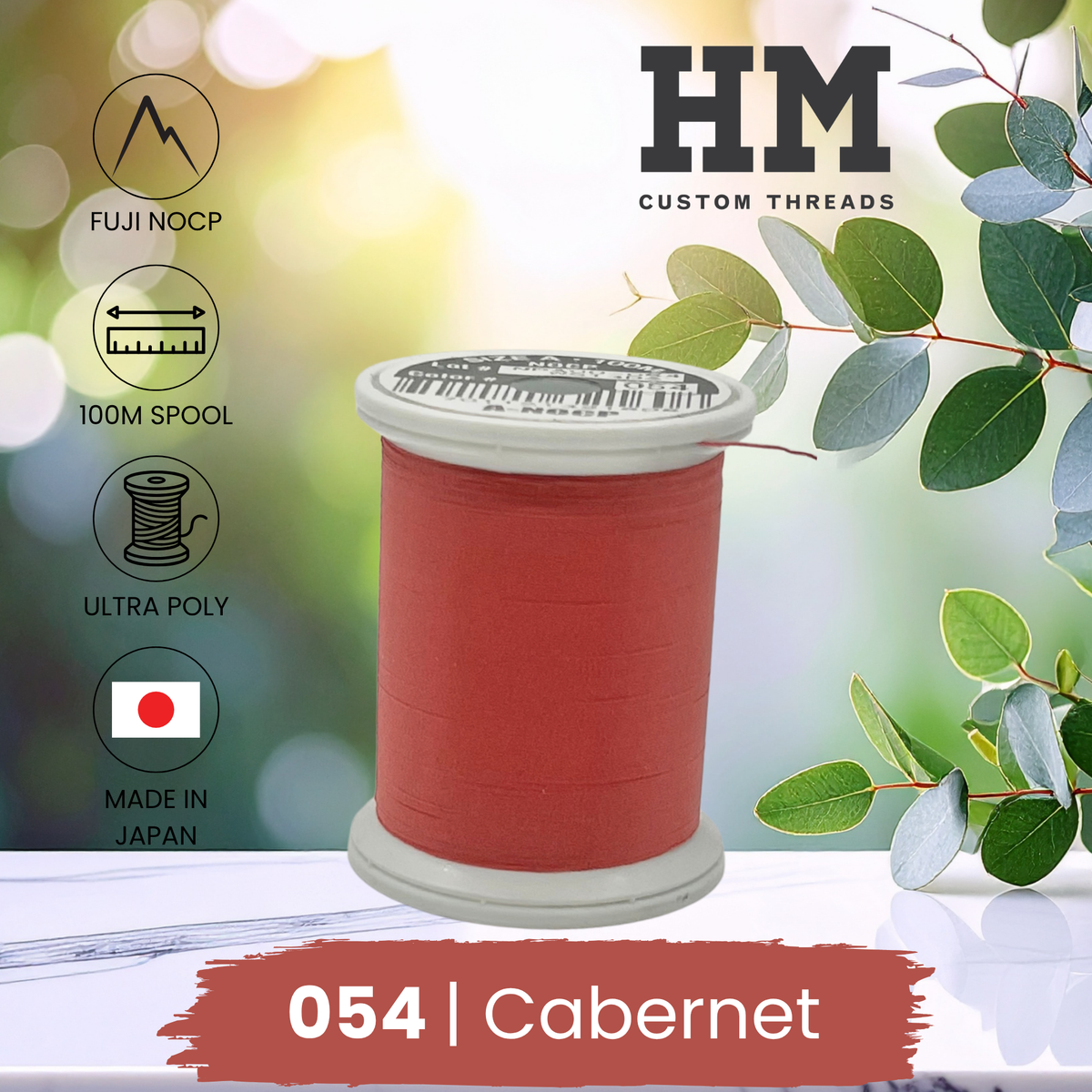 Fuji 054 Cabernet Ultra Poly NOCP Thread