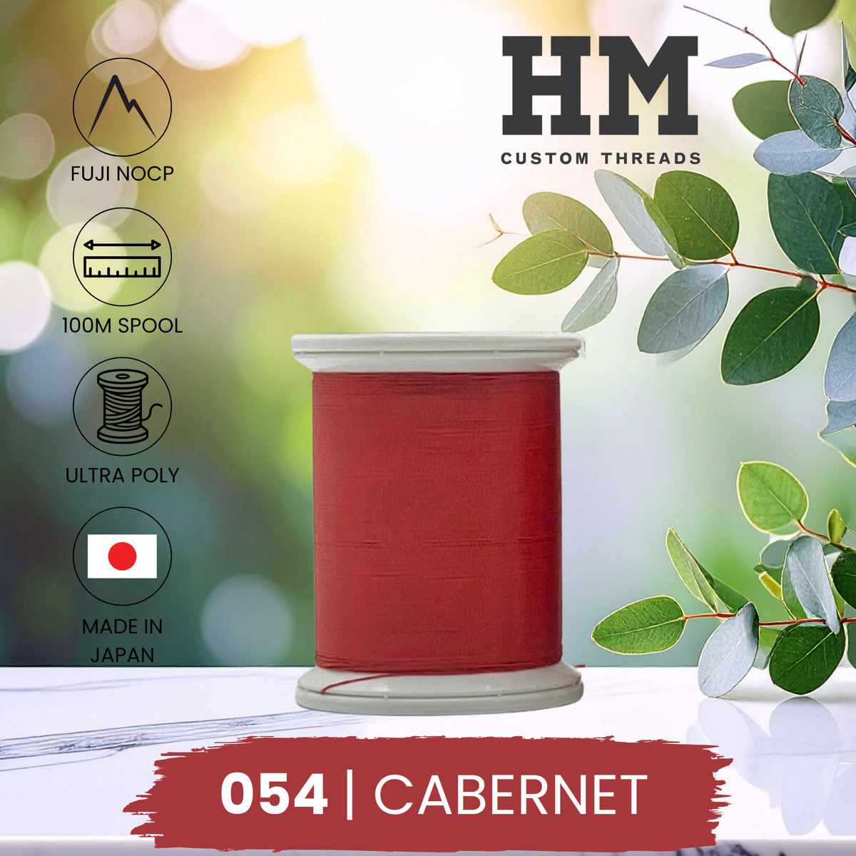 Fuji 054 Cabernet Ultra Poly NOCP Thread