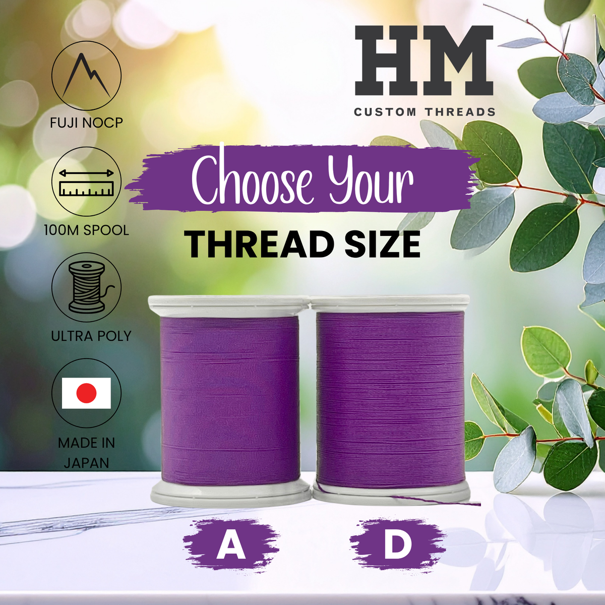 Fuji 056 Swamp Purple Ultra Poly NOCP Thread