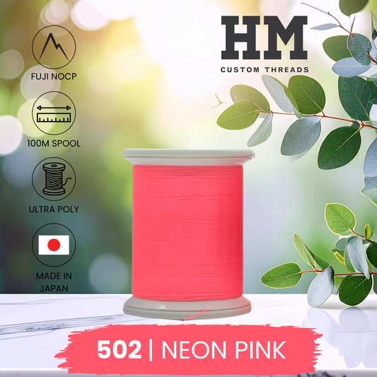 Fuji 502 Neon Pink Ultra Poly NOCP Thread