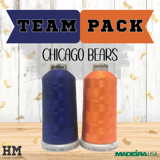 Chicago Bears Madeira Thread Color Pack