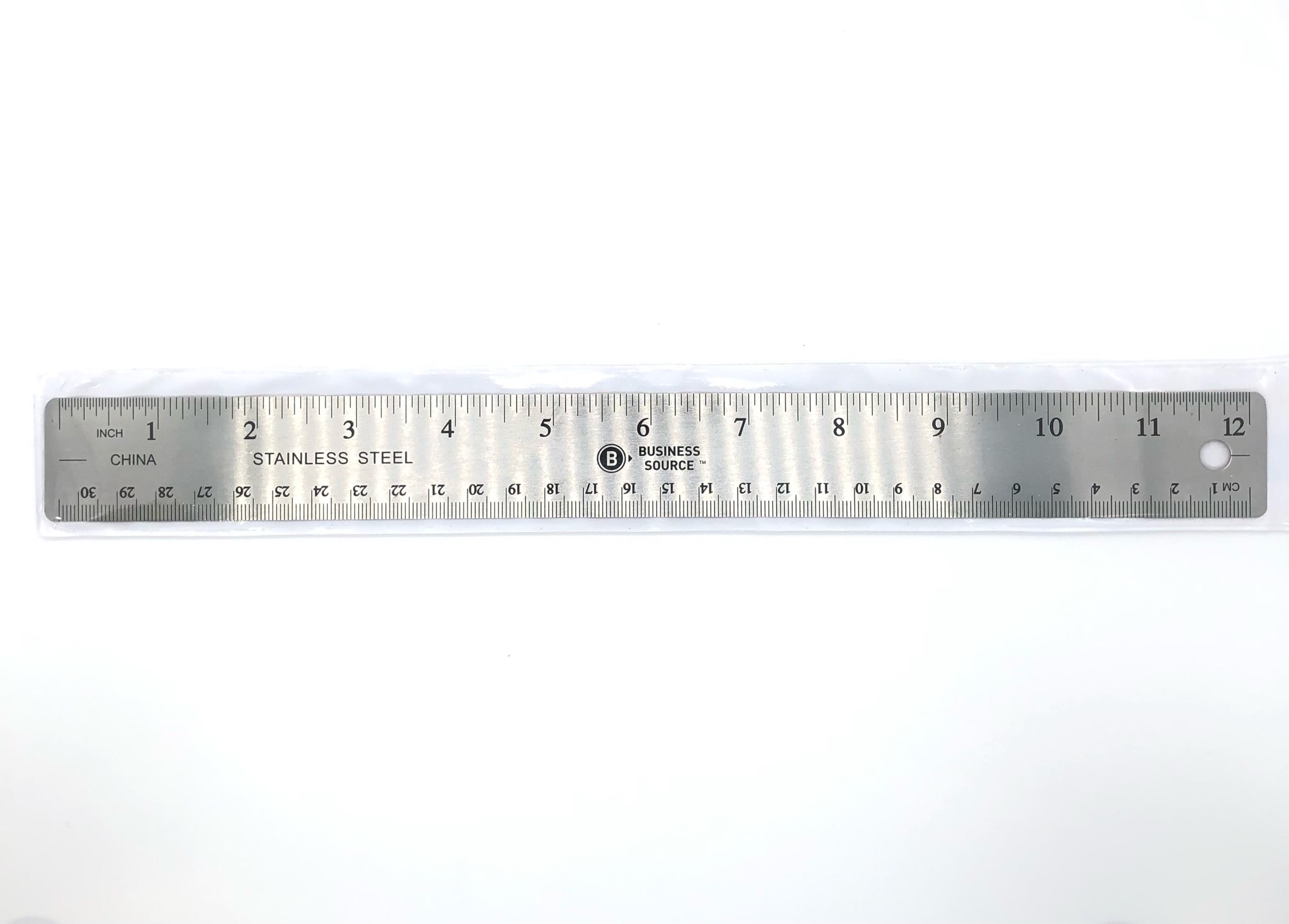 Stainless Steel 12” Ruler – HM Custom Threads