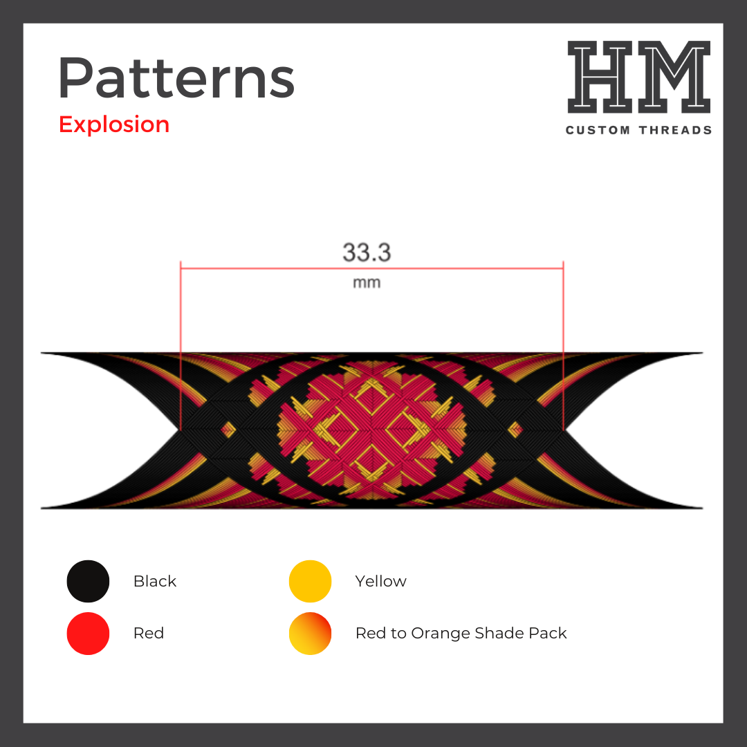 Explosion Step by Step – HM Custom Threads