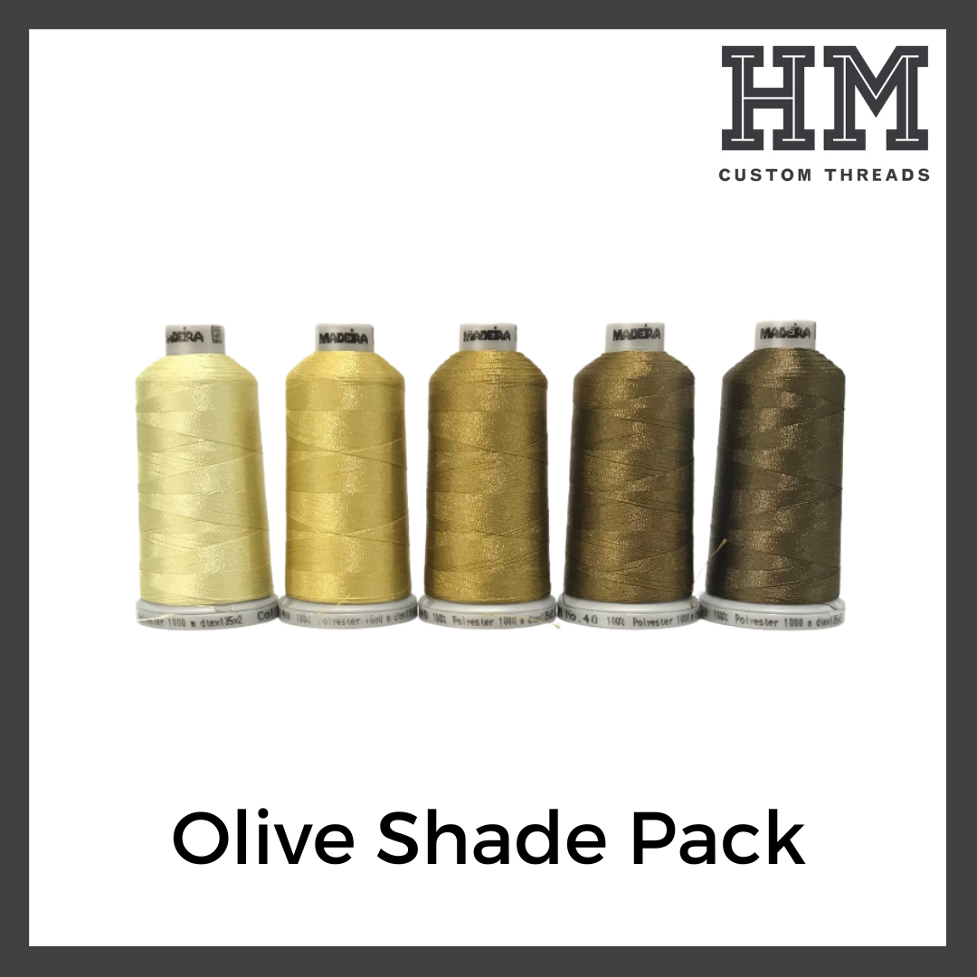 Olive Shade Pack – HM Custom Threads