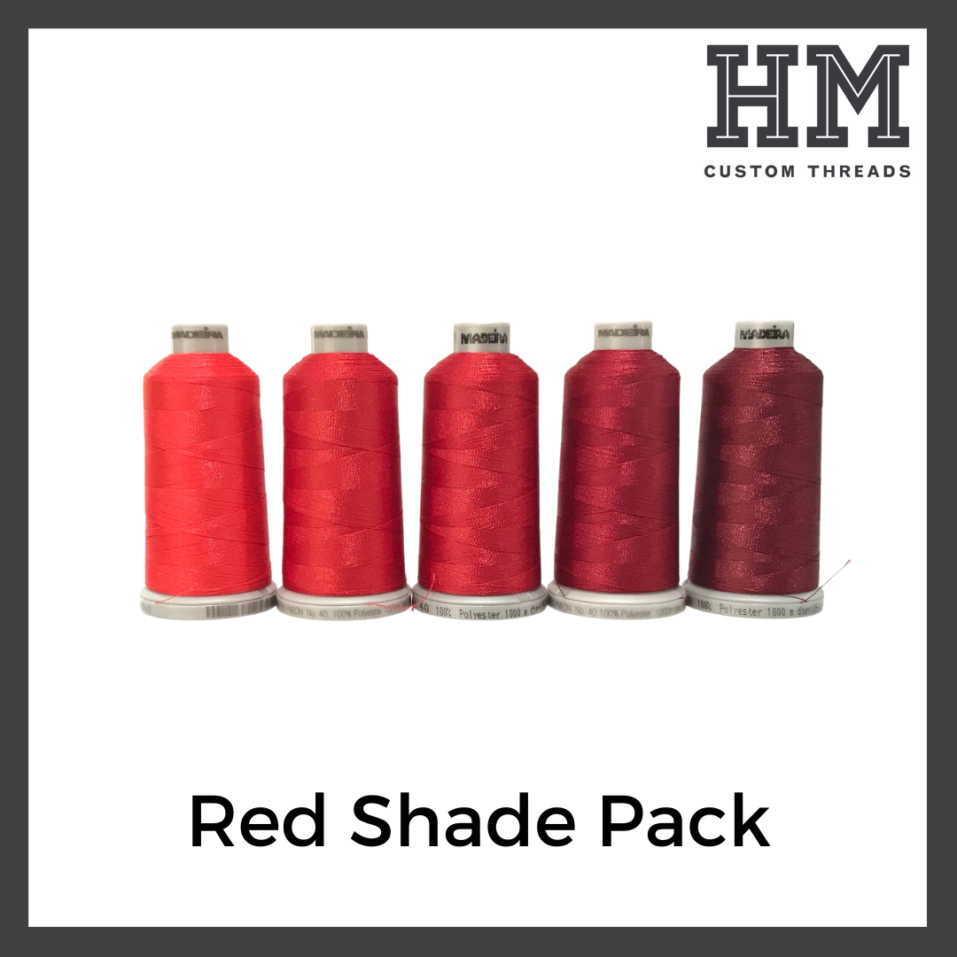 Red Shade Pack – HM Custom Threads