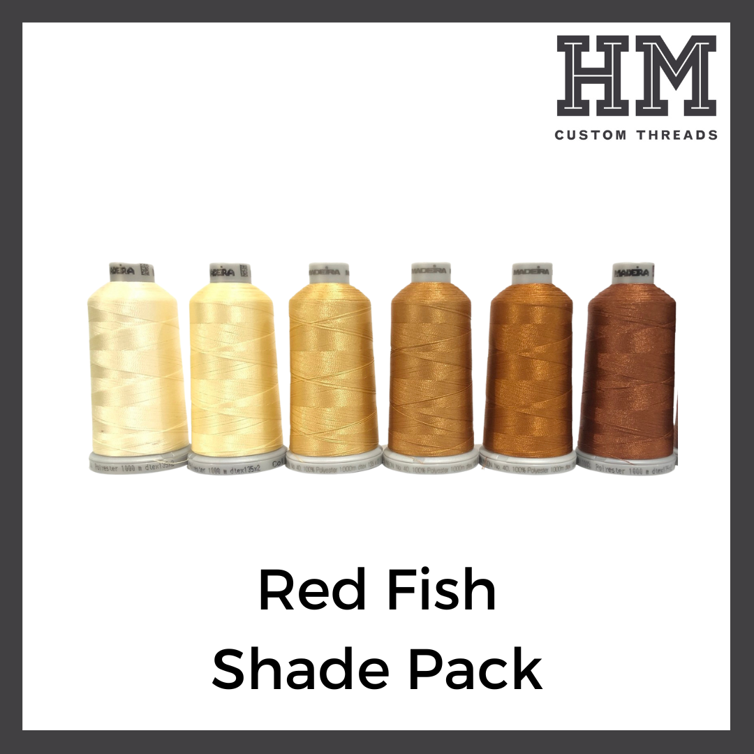 Red Fish Shade Pack – HM Custom Threads