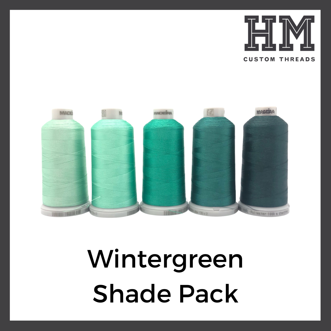 Wintergreen Shade Pack – HM Custom Threads