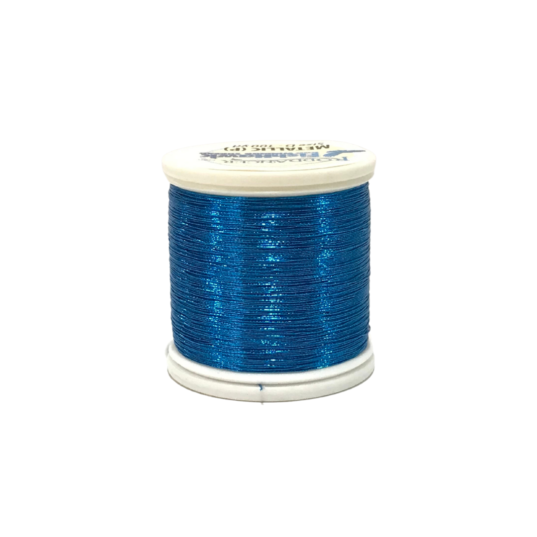 FishHawk Electric Blue Metallic Thread size D