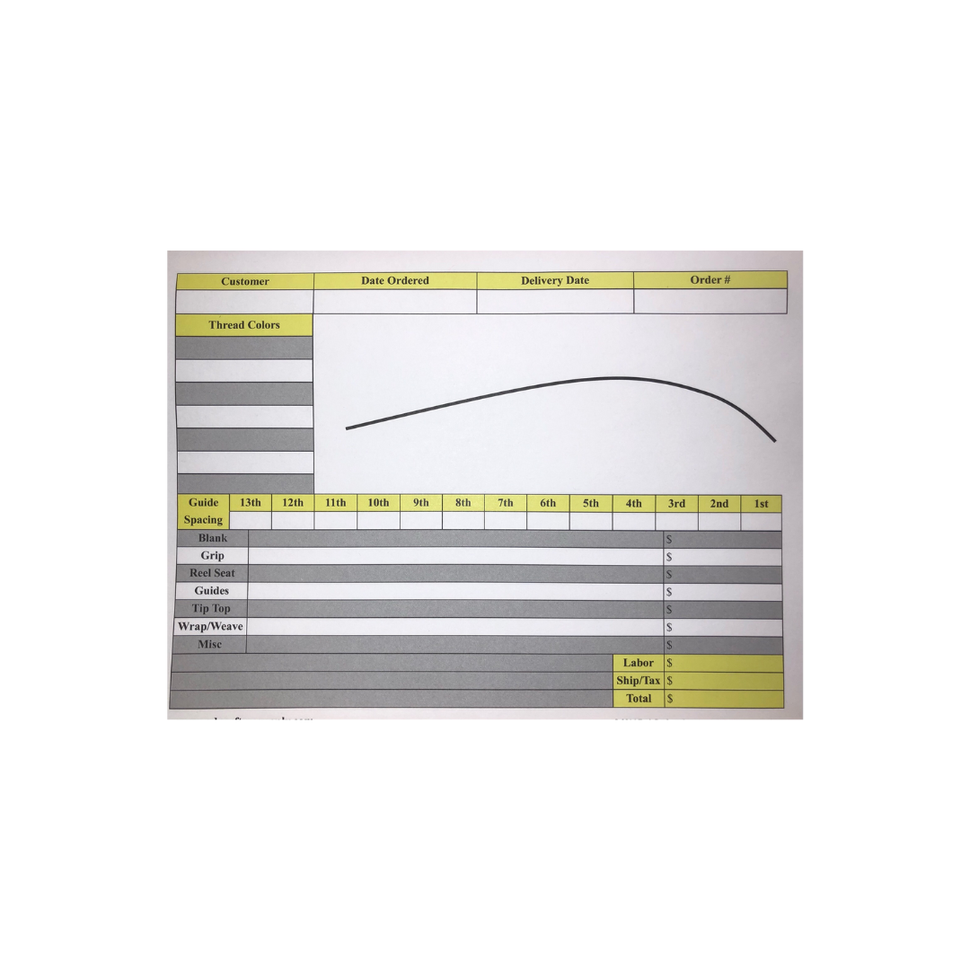 Rod Layout Book – HM Custom Threads